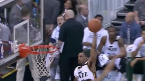 Watch: Jazz Guard Bryce Cotton’s Insane Alley-oop Dunk