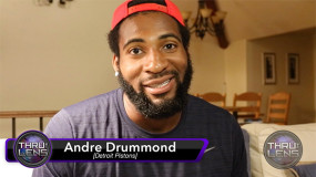 Andre Drummond Wears Jordan Dub-Zero ‘Classic Charcoal’ On Thru The Lens Spot