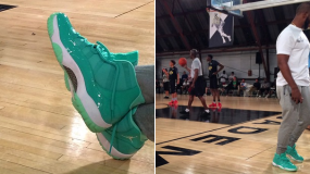 Chris Paul Shows Off ‘Emerald’ Air Jordan XI (11)
